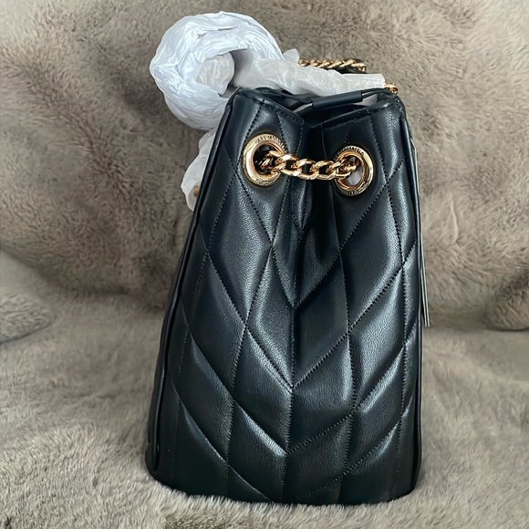 Karl Lagerfeld - Leather Bucket Purse - Picture 4 of 12